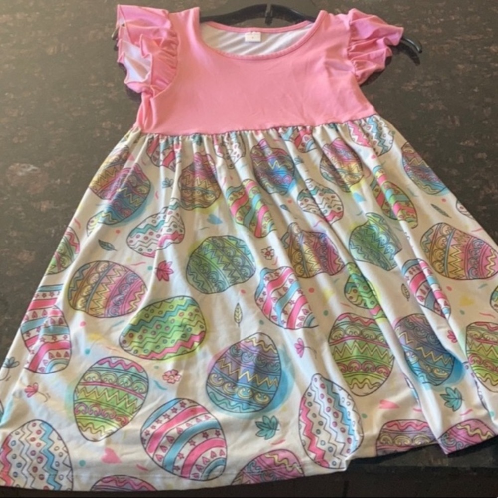 Easter Egg Cute and soft! Spring dress Easter egg size 8